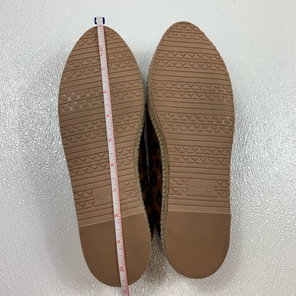 Kaanas Leopard Calf Hair Espadrille Mules NWOT - Picture 6 of 6